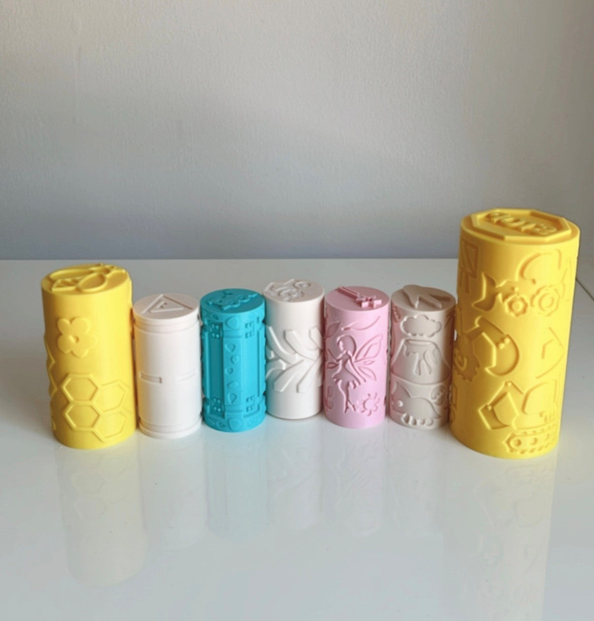 Textured Rollers for Playdough