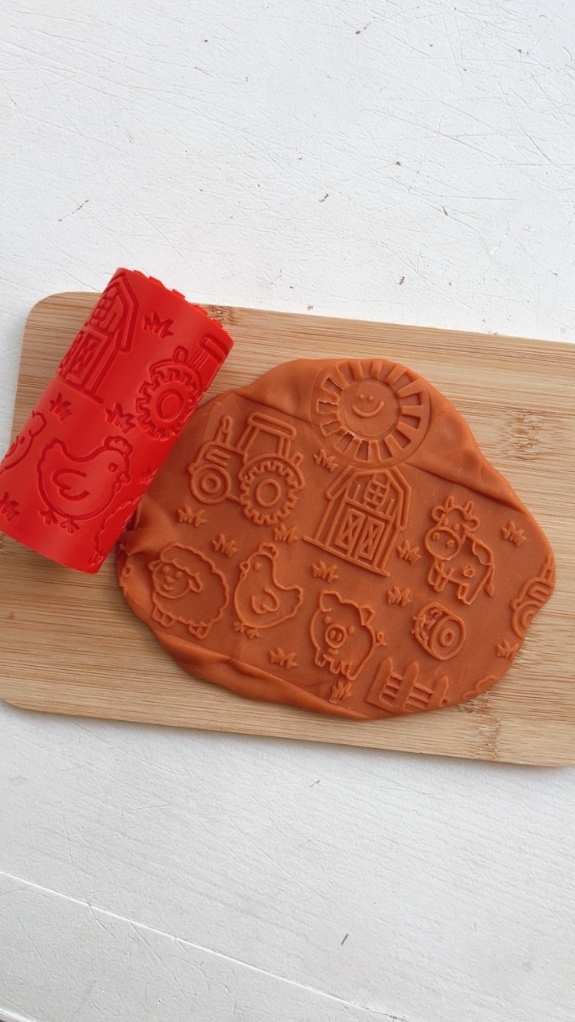 Textured Rollers for Playdough