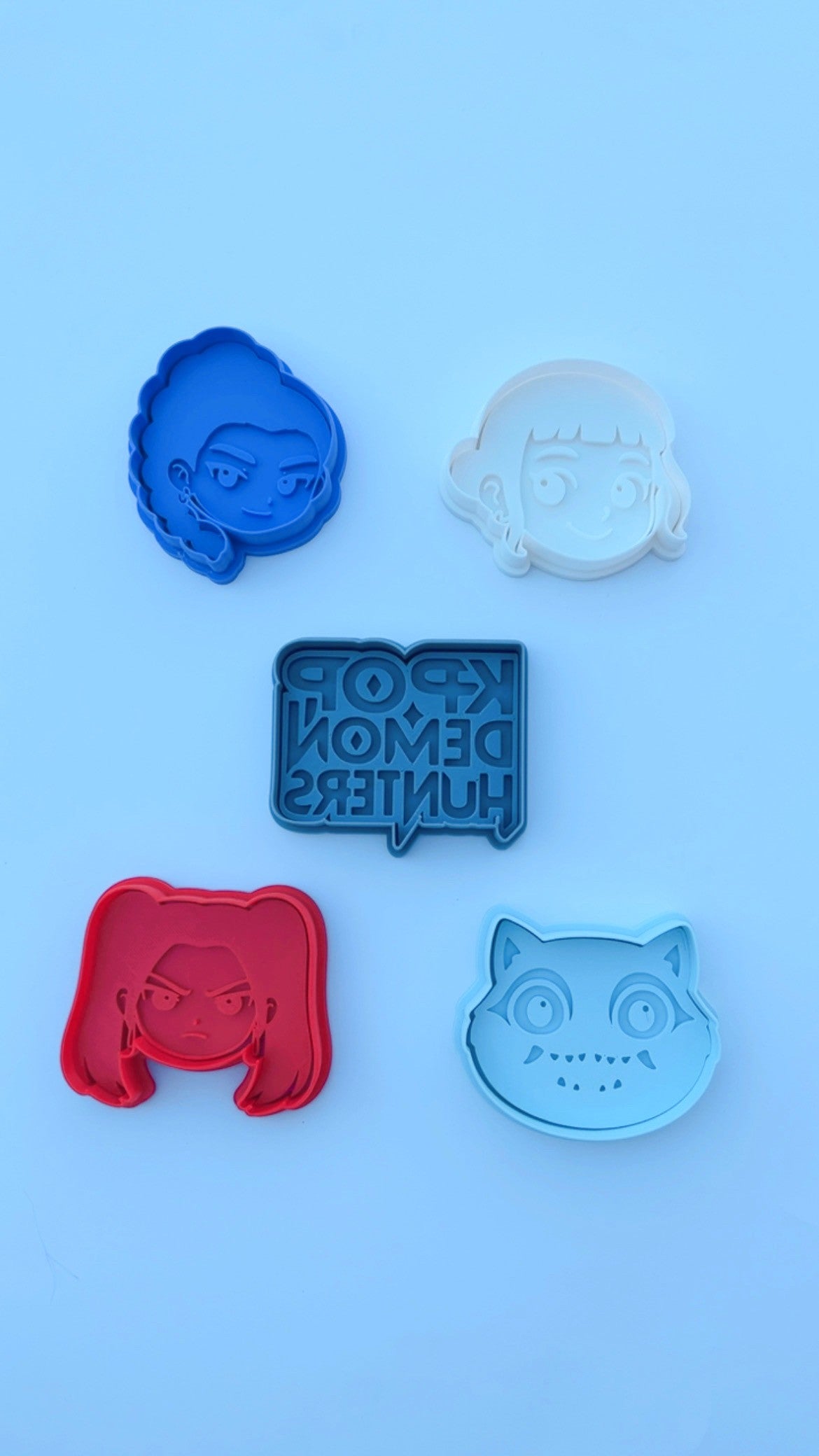 Korean Pop Star Cutters - Set of 5