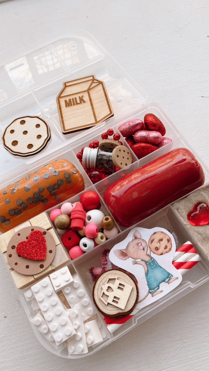 If You Give a Mouse a Cookie Playdough Kit - Valentine's Edition