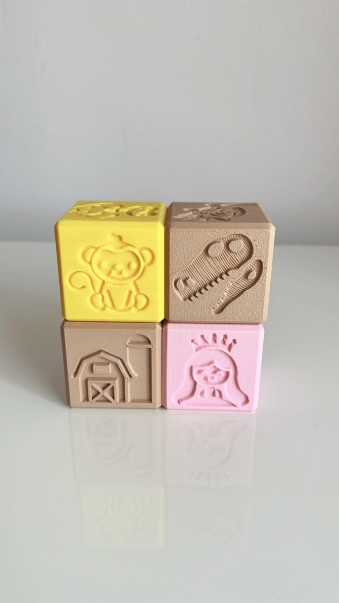 Eco Friendly 3D Printed Stamper Cube