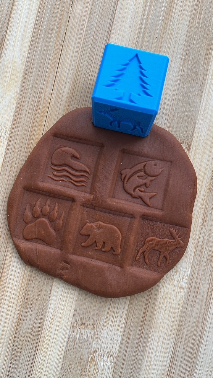 Eco Friendly 3D Printed Stamper Cube