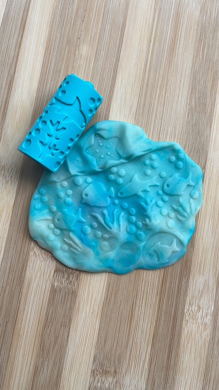 Textured Rollers for Playdough