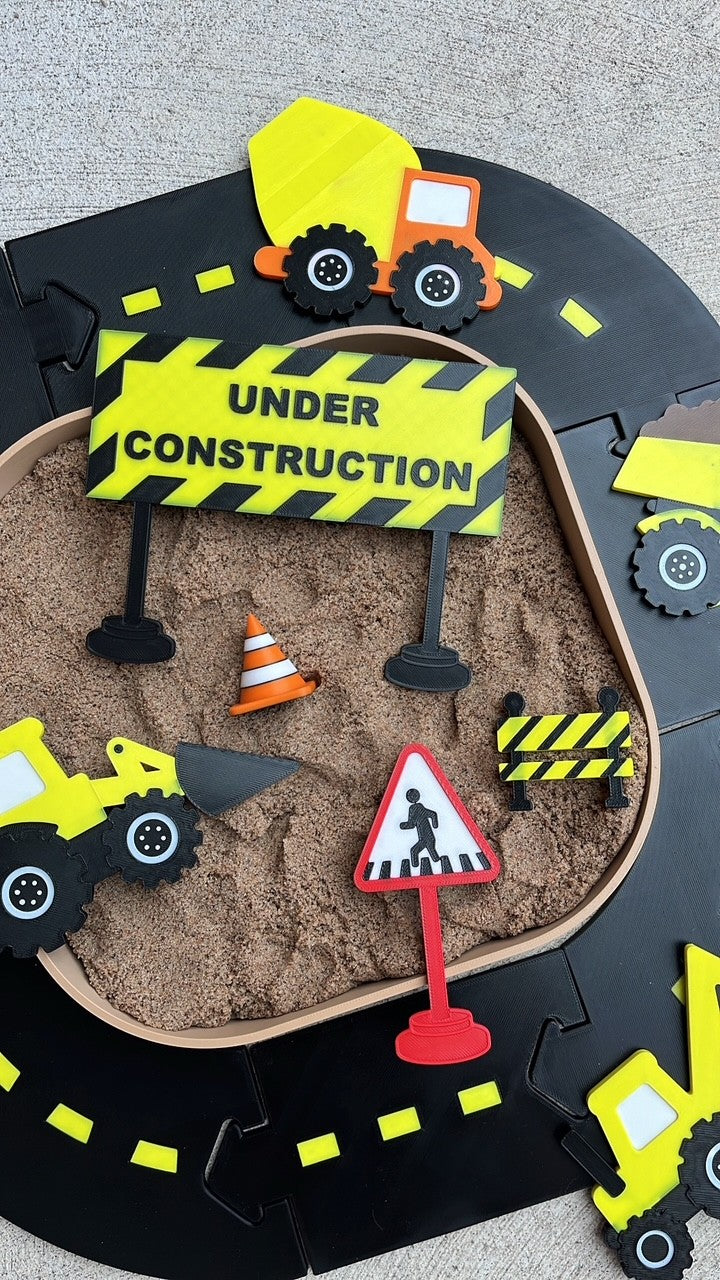 Road and Tray Play Set
