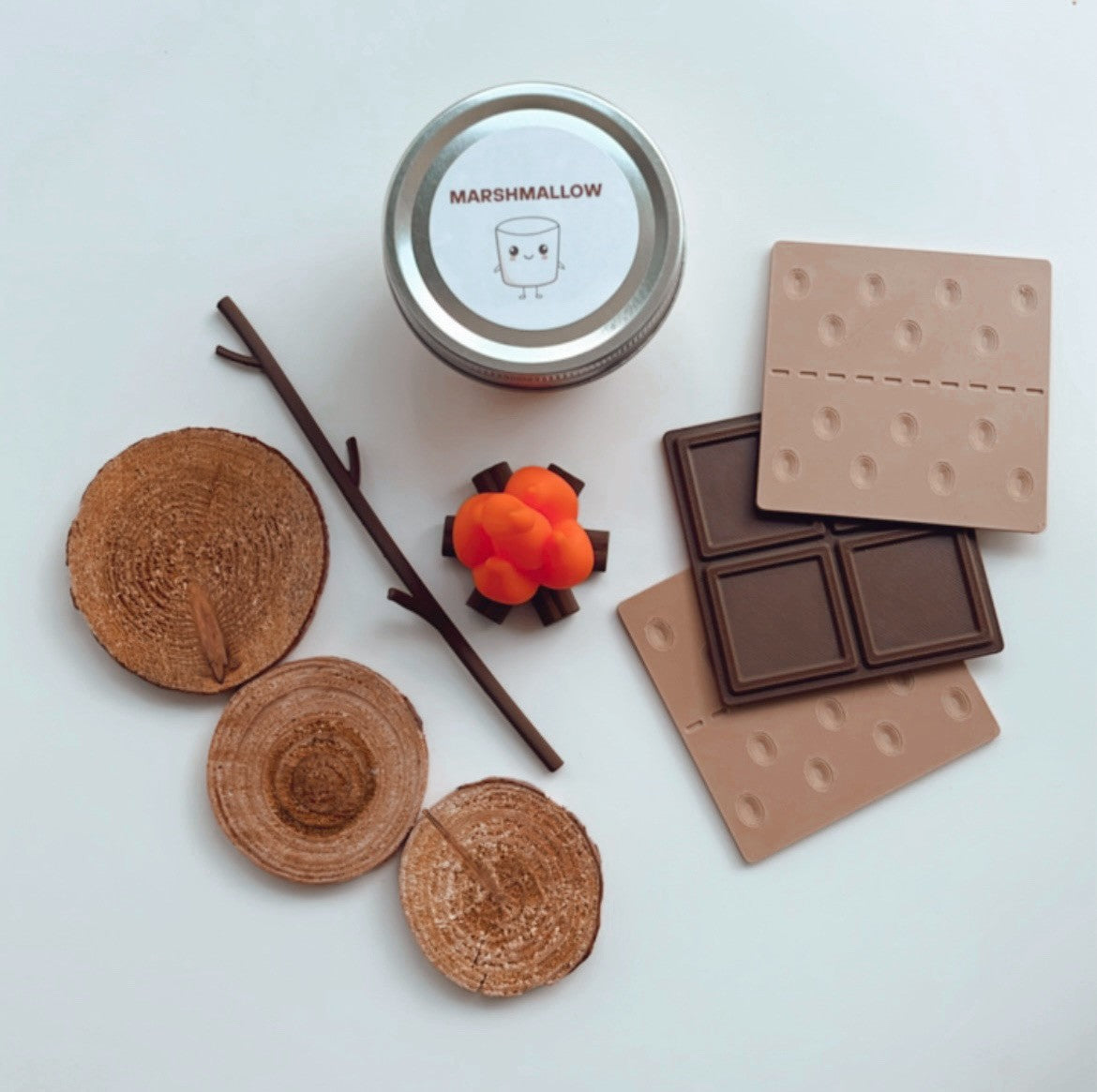 Build a S'more Playdough Kit