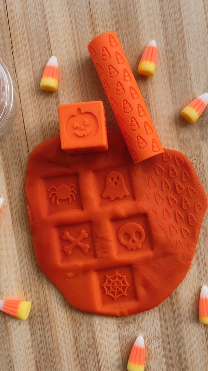 3D Printed Halloween Roller - Candy Corn