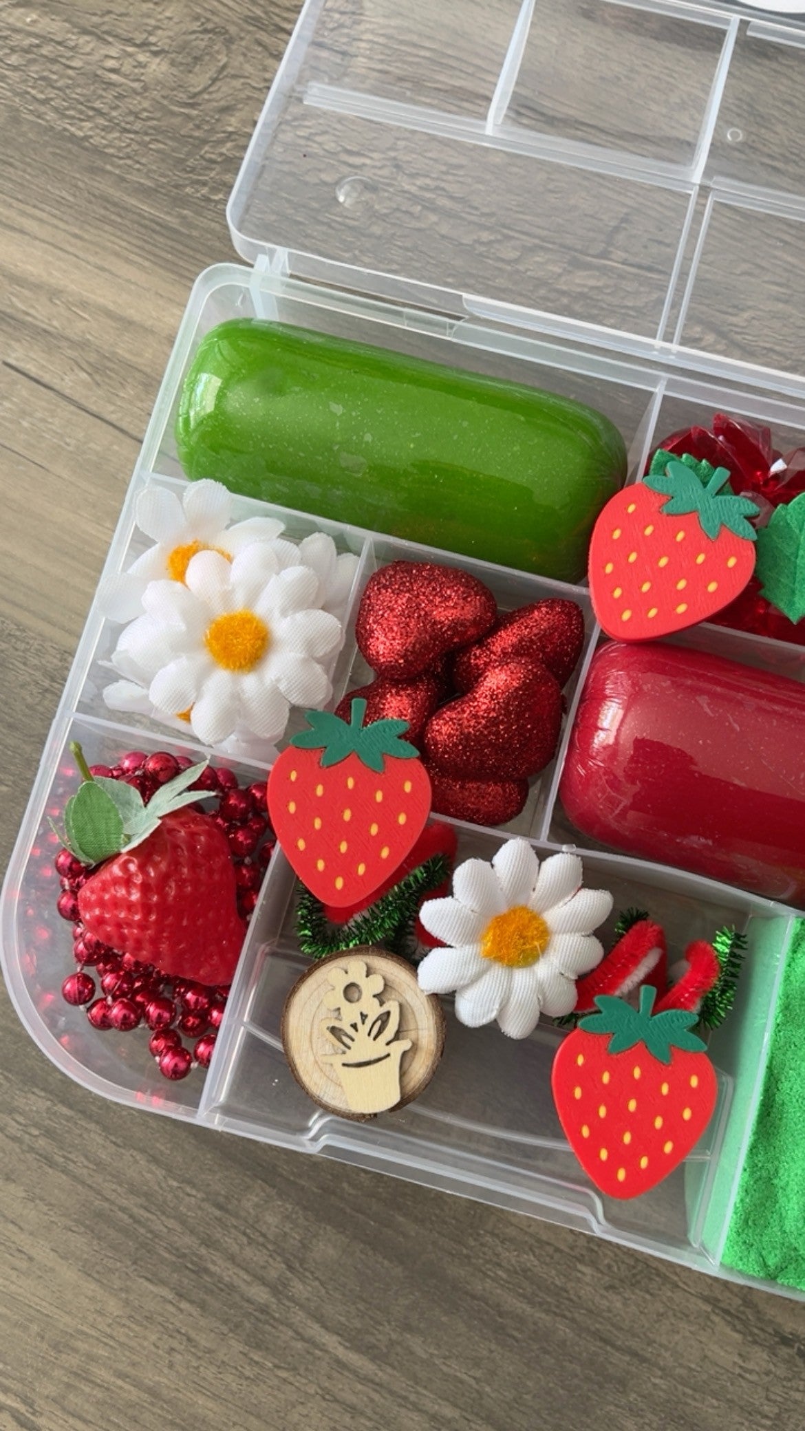 Summer Strawberry Playdough Kit