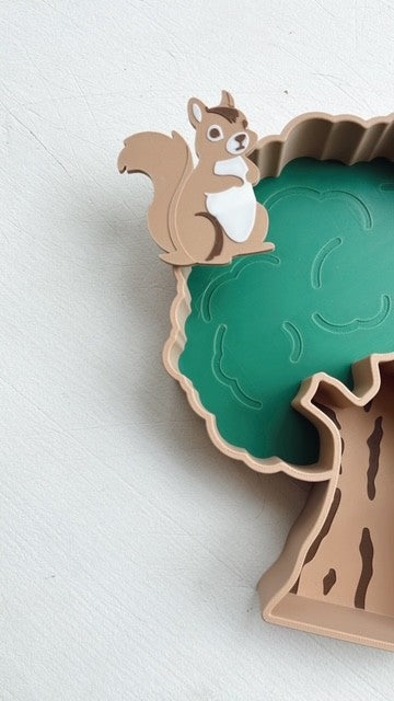 3D Printed Tree Tray and Loose Parts