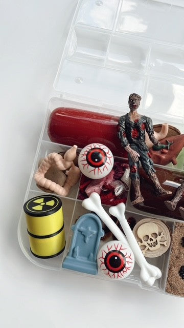 Zombie Sensory Playdough Kit