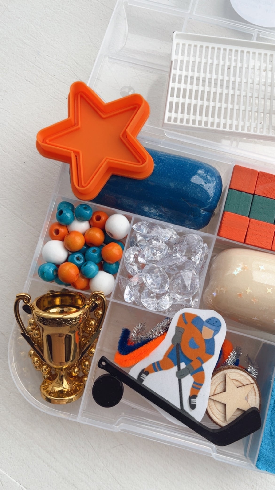 Hockey Playdough Sensory Activity Kit