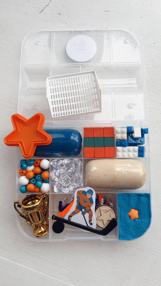 Hockey Playdough Sensory Activity Kit