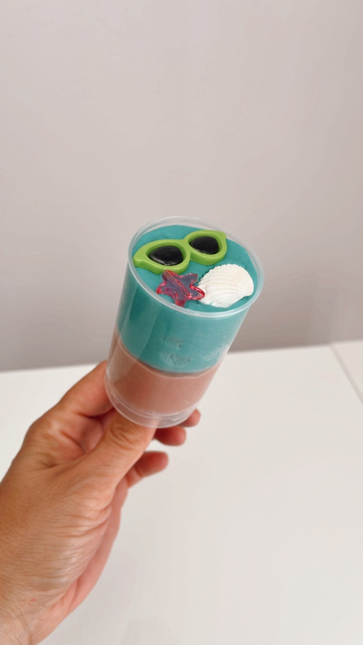 Playdough Push Pop