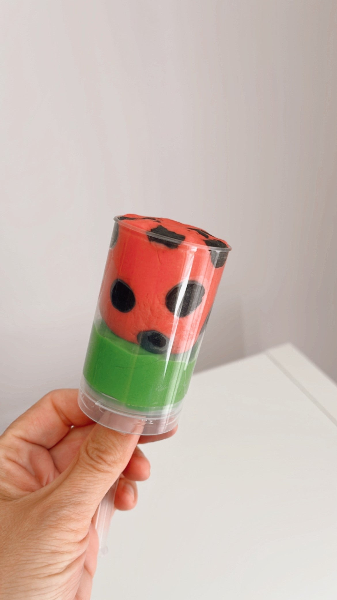 Playdough Push Pop