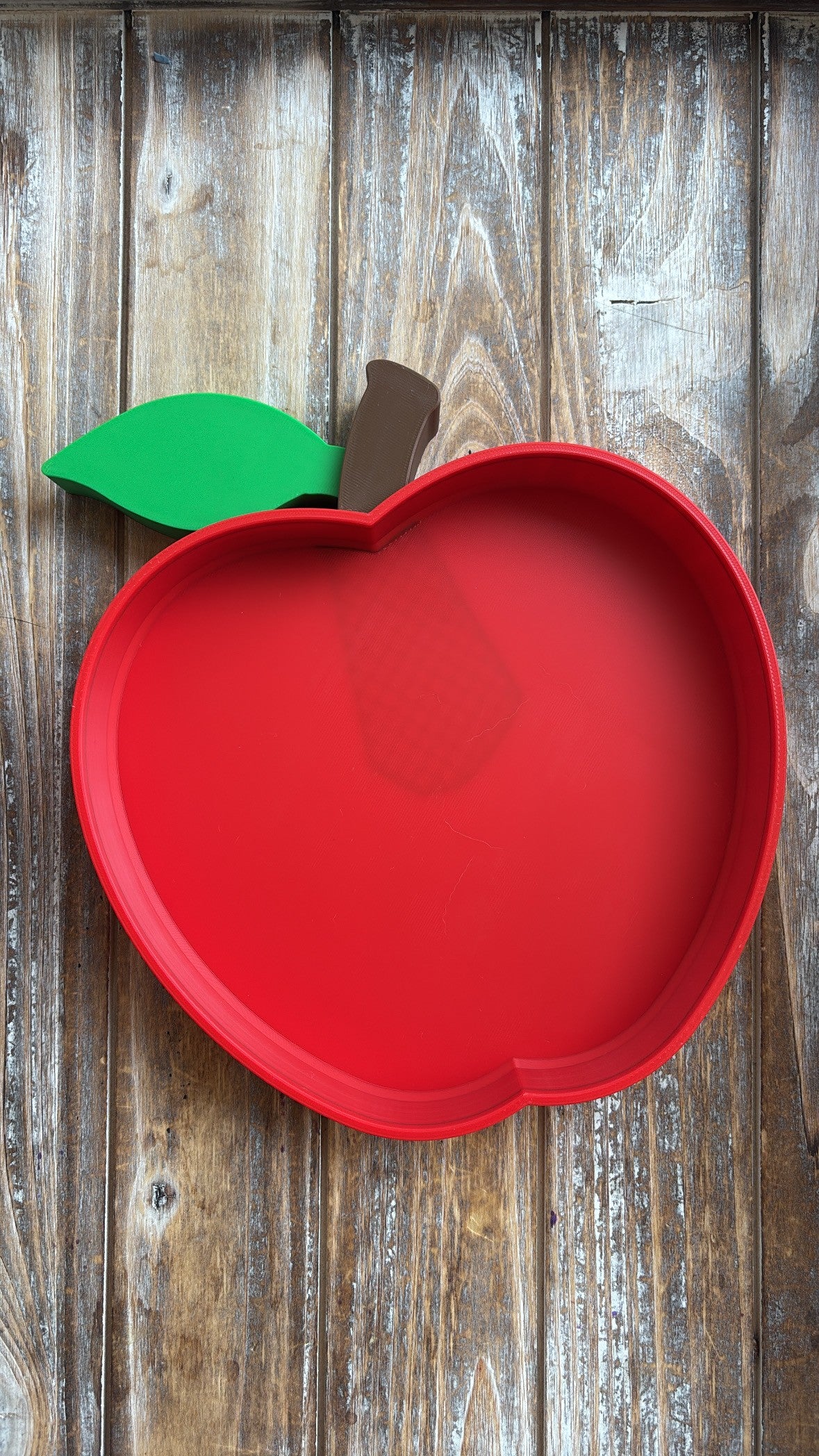 Apple Sensory Play Tray