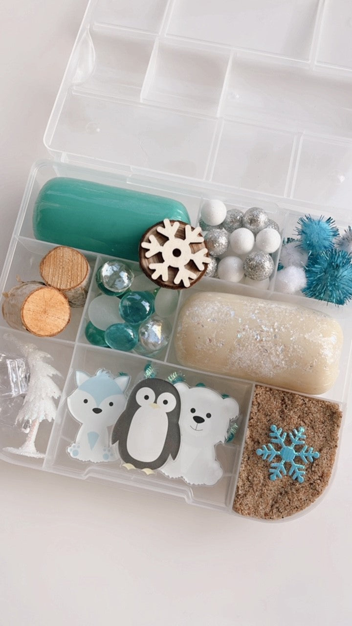 Arctic Friends Playdough Kit