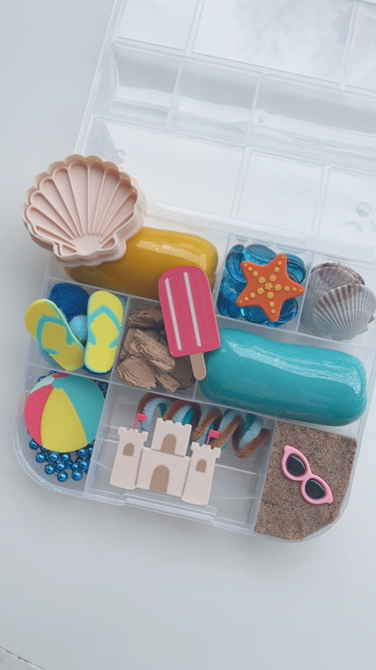 Beach Day Playdough Kit