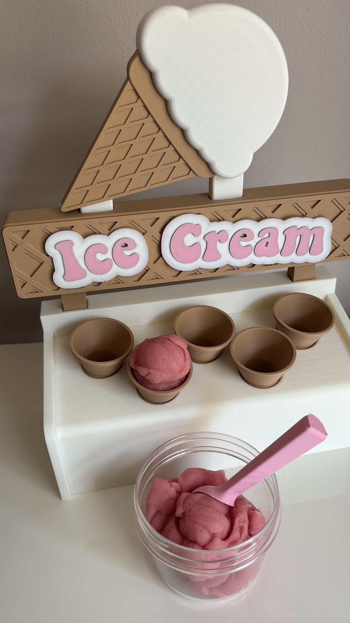 Ice Cream and Popsicle Stand - 3D Printed