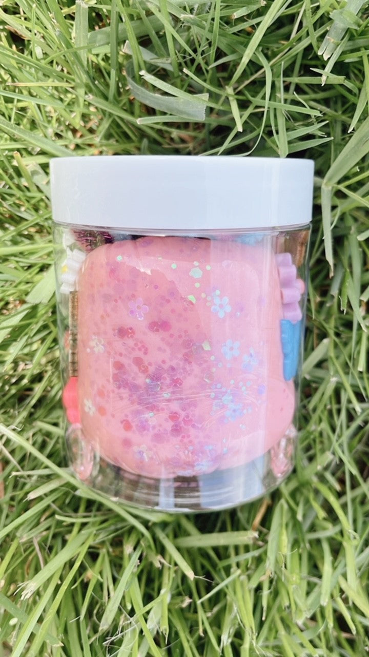 Spring Butterfly Playdough to Go Jar