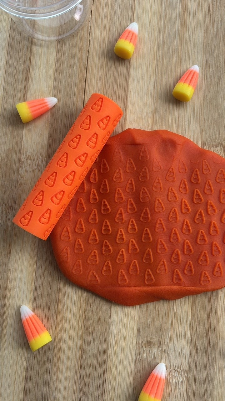 3D Printed Halloween Roller - Candy Corn