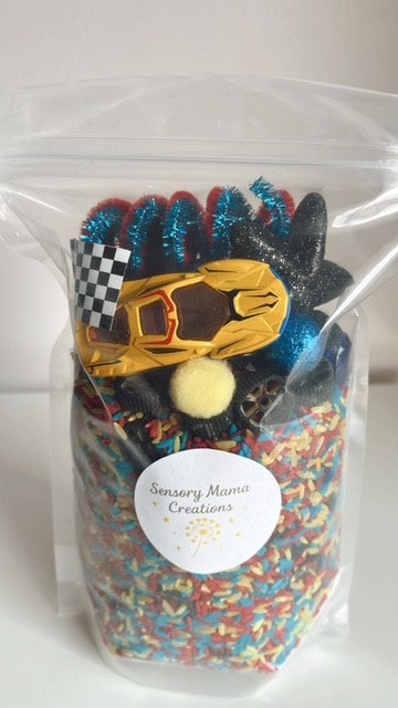 Dump and Discover Sensory Rice Bags