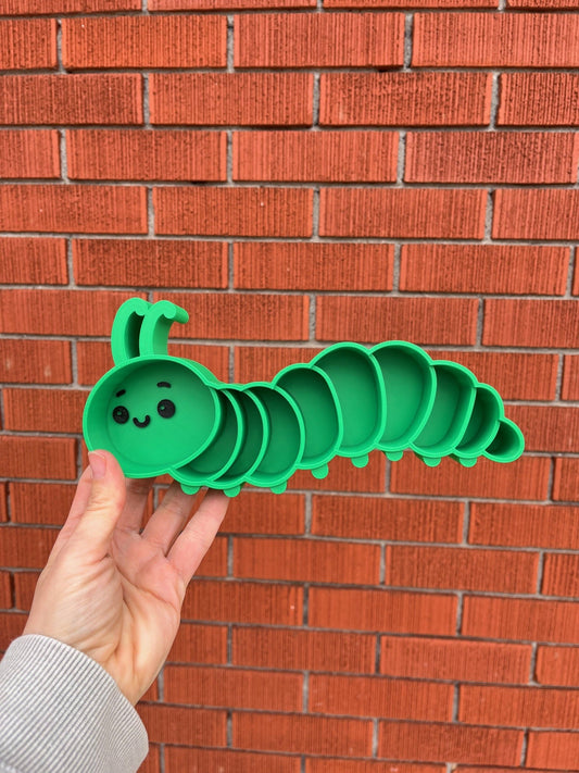 Caterpillar Sensory Play Tray