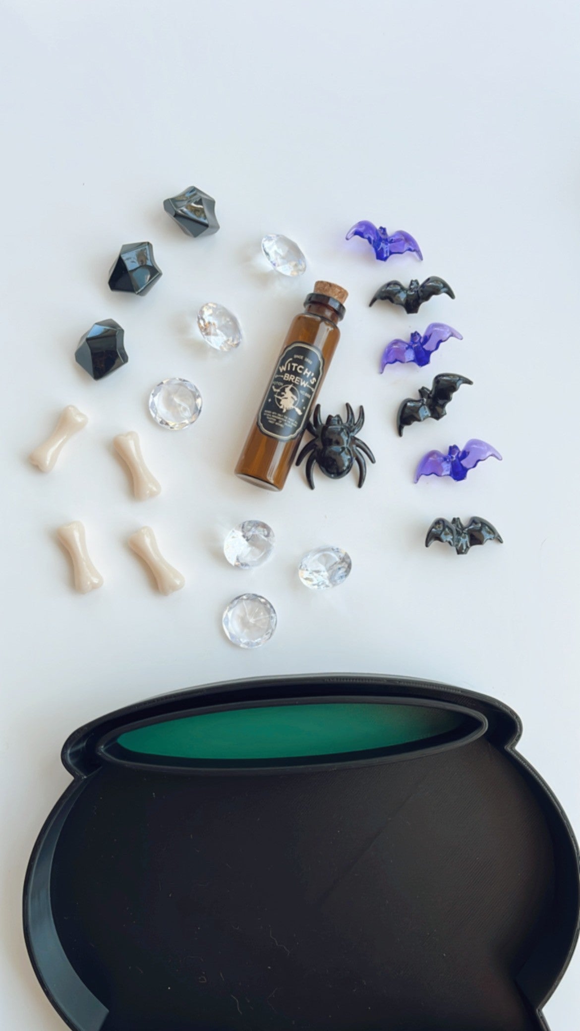 Witches Cauldron Sensory Tray and Fizzy Potion Set
