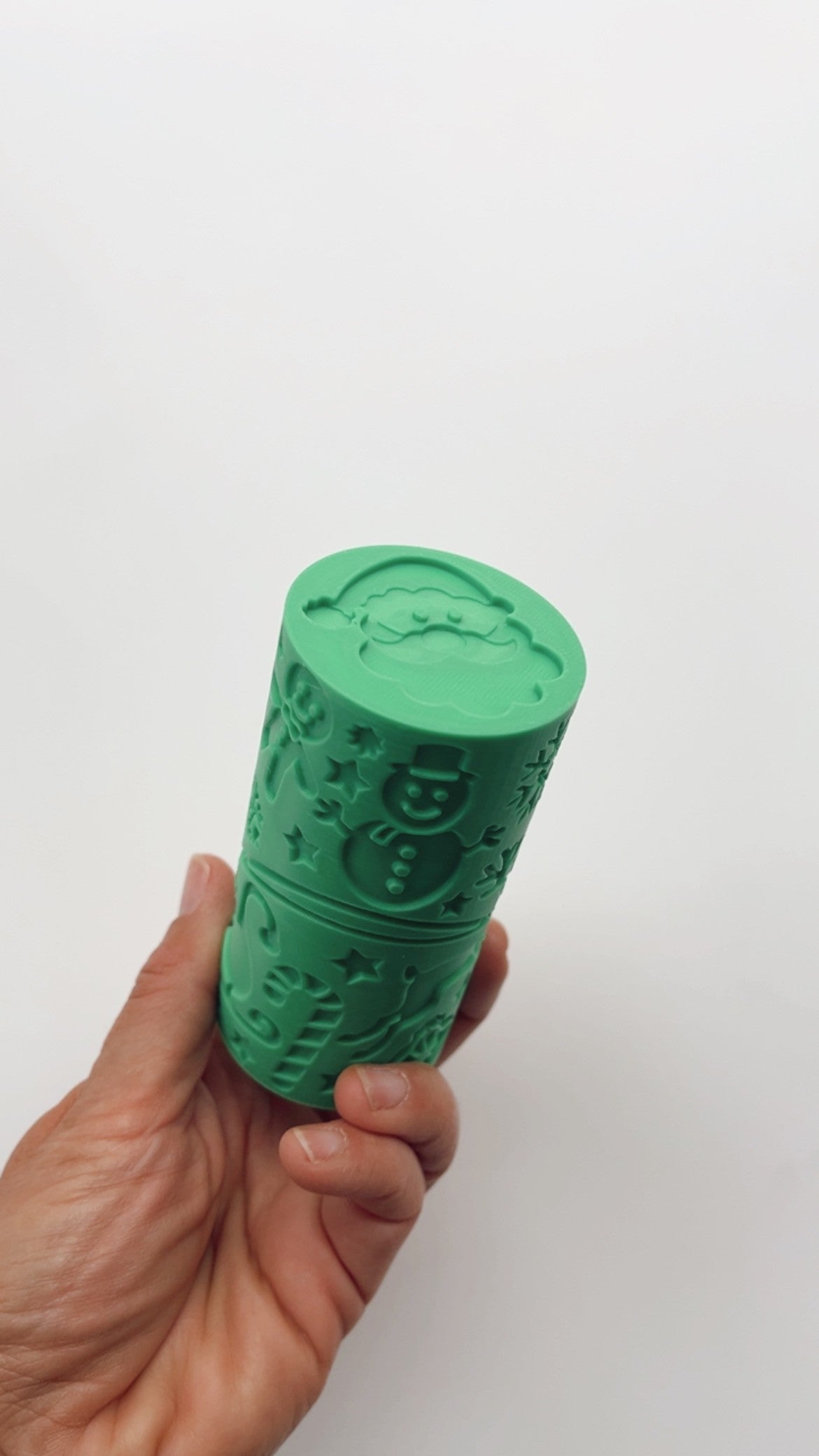 Chunky Christmas Textured Roller