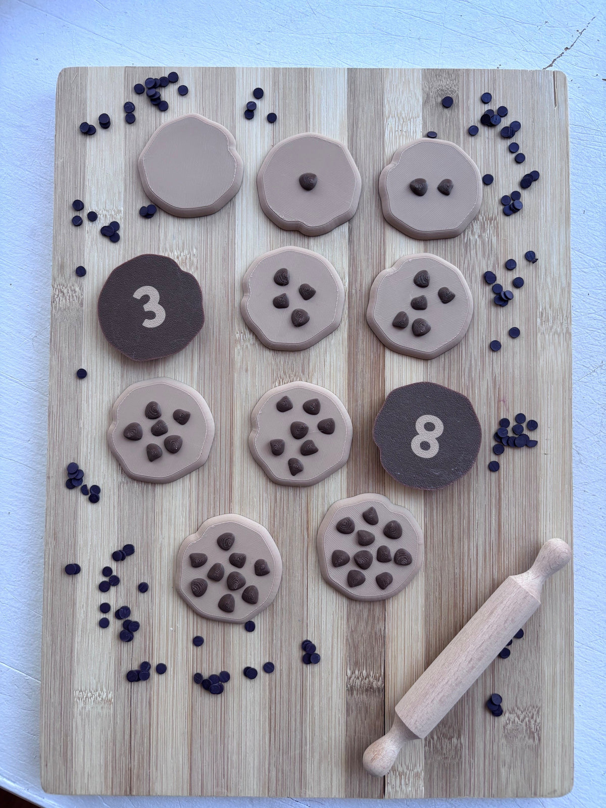 Counting Cookies Set of 11 Cookies