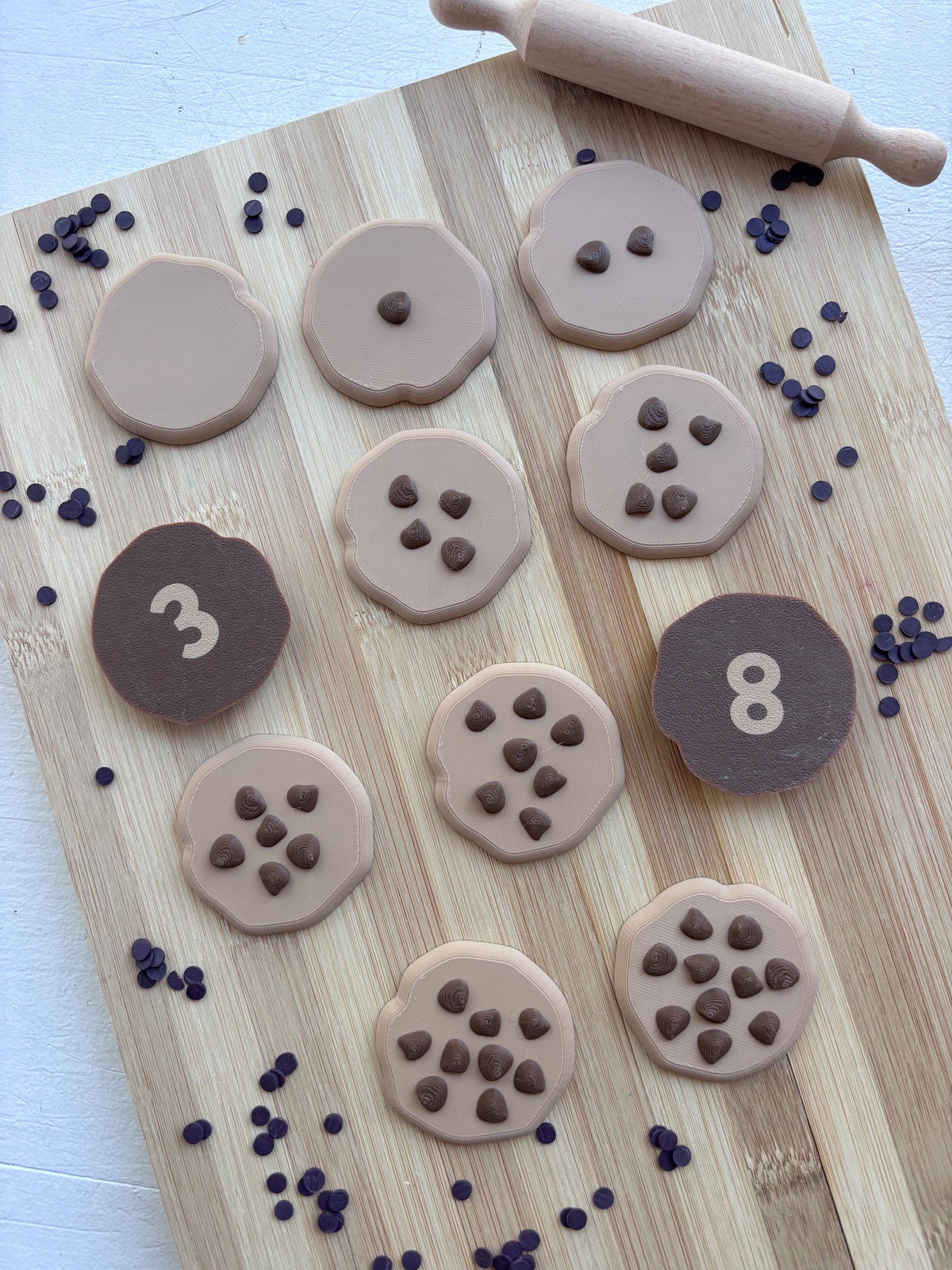 Counting Cookies Set of 11 Cookies