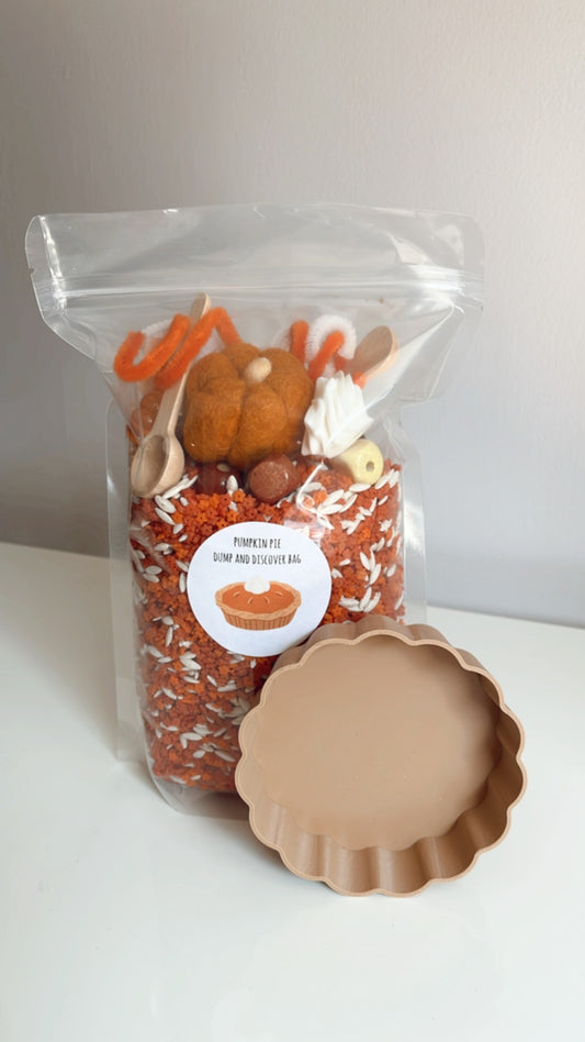 Fall Pie Dump and Discover Bags