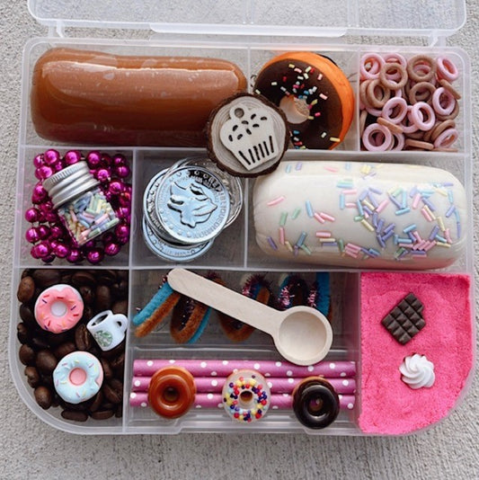 Donut Shop Playdough Kit