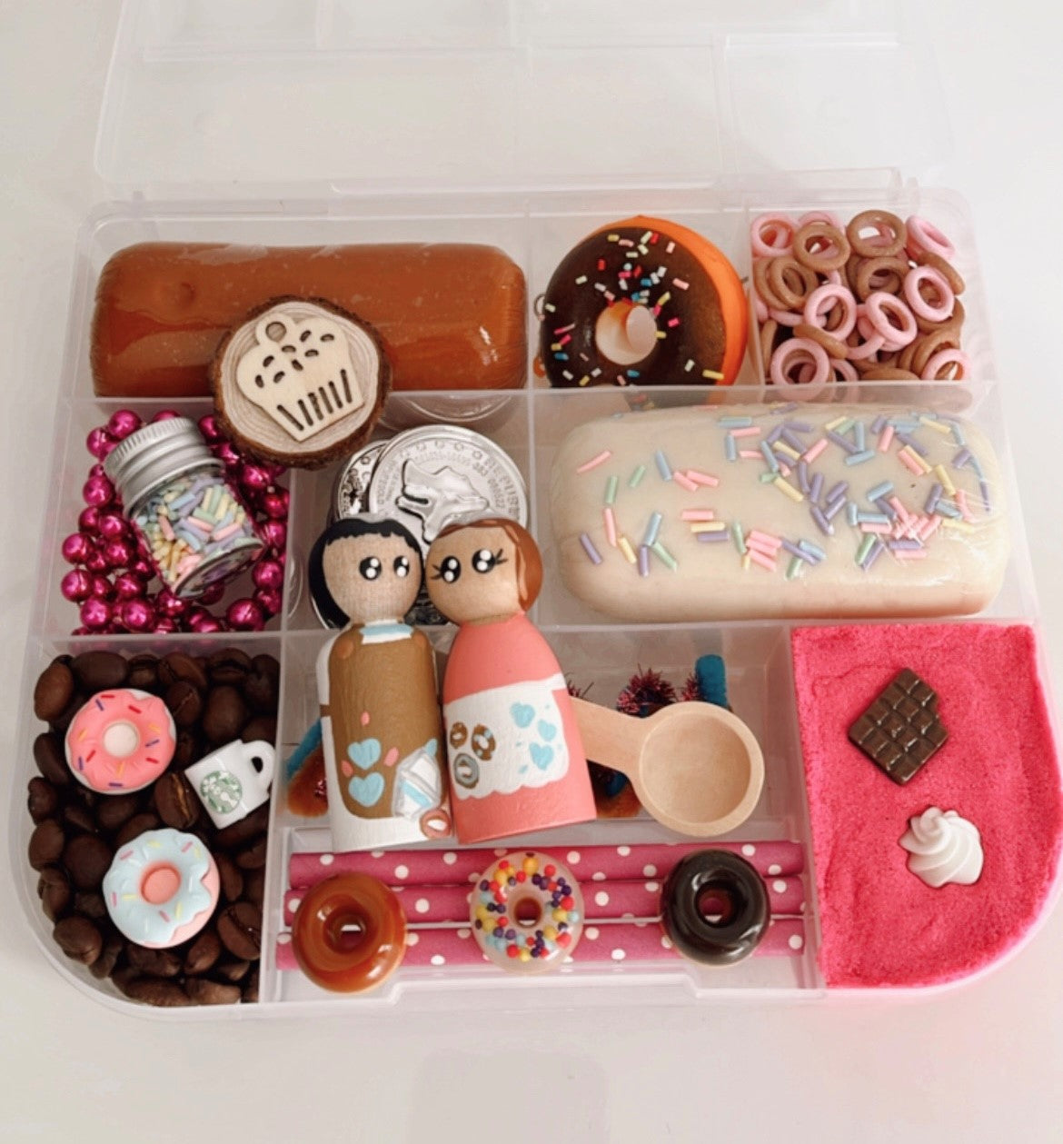 Donut Shop Playdough Kit