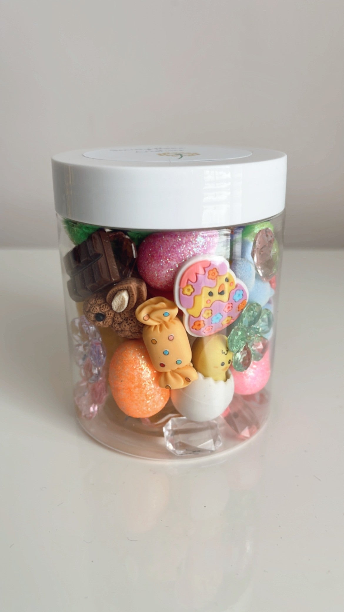 Easter Goodies Playdough to Go Jar