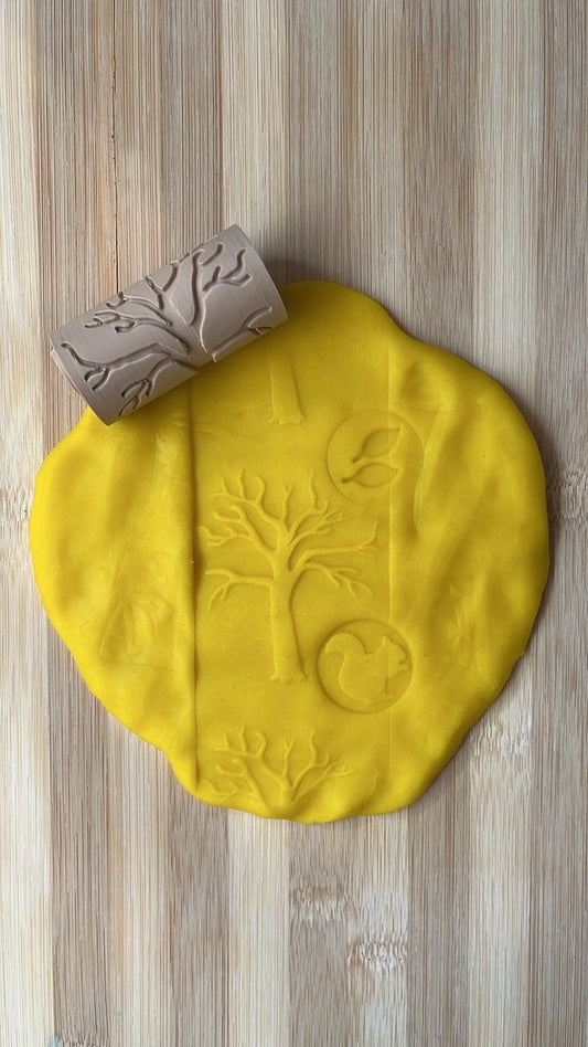 3D Printed Textured Tree Roller