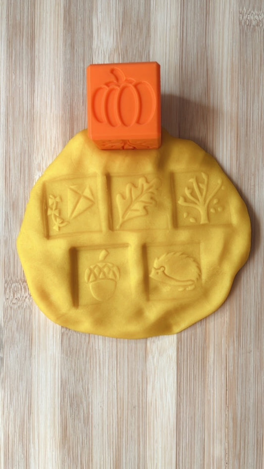 3D Printed Autumn Stamper Cube
