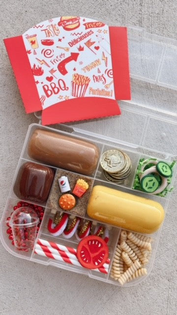 Fast Food Playdough Kit