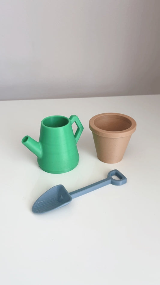 3D Printed Garden Tool Playset