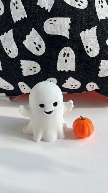 Ghost Buddy and Pumpkin