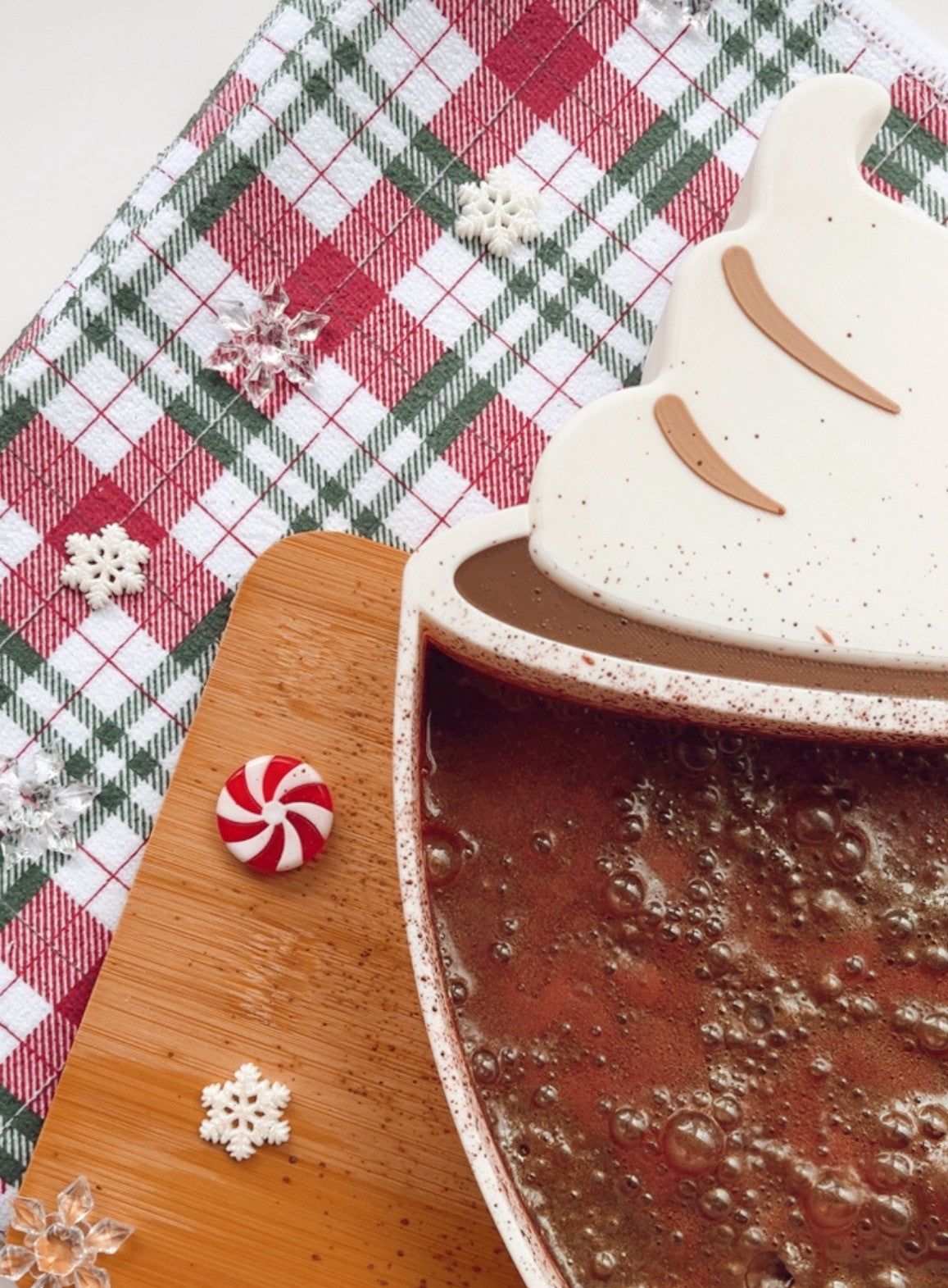 Hot Chocolate Mug Tray Set and Fizzy Potion