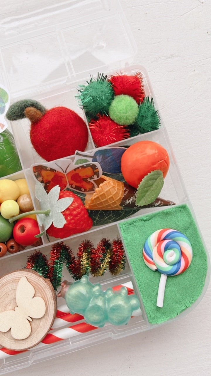 The Very Hungry Caterpillar Playdough Kit – Sensory Mama Creations