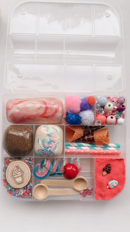 Ice Cream Shoppe Playdough Kit