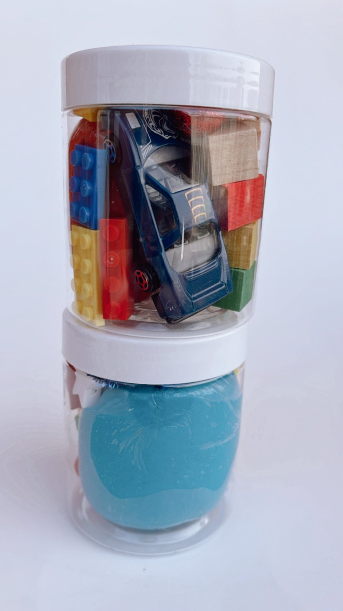 Car Playdough To Go Jar