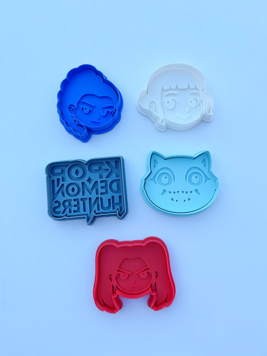 Korean Pop Star Cutters - Set of 5