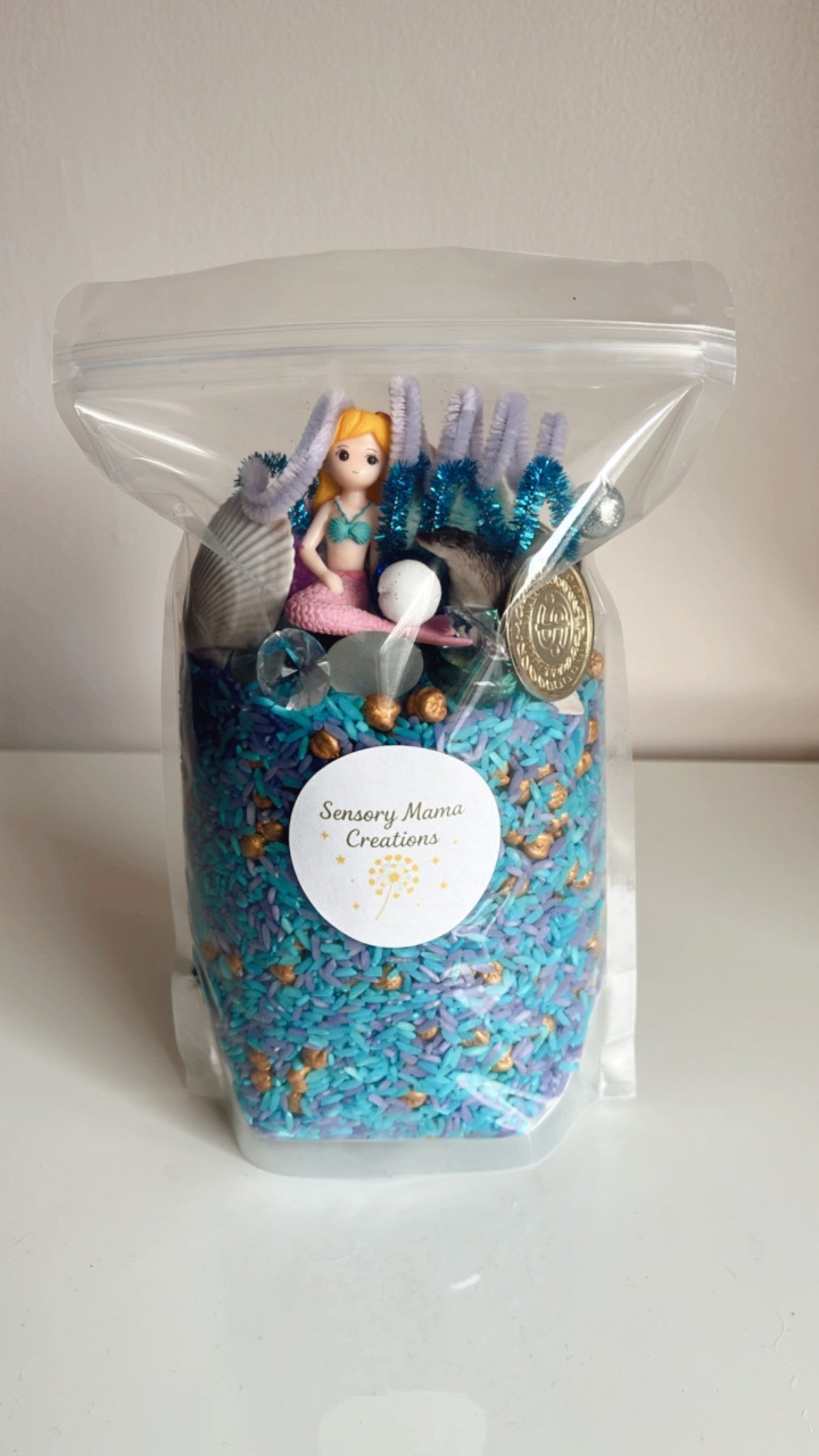 Dump and Discover Sensory Rice Bags