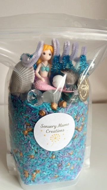 Dump and Discover Sensory Rice Bags