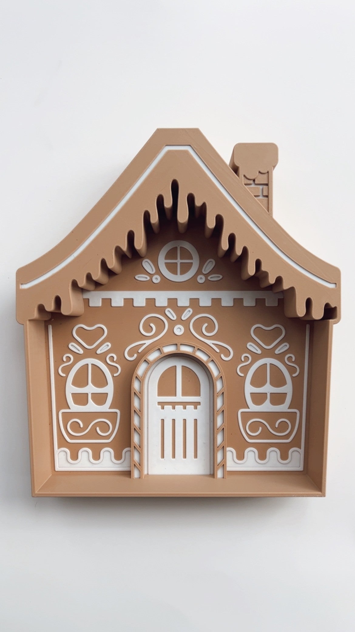 Gingerbread House Tray and Loose Parts Kit