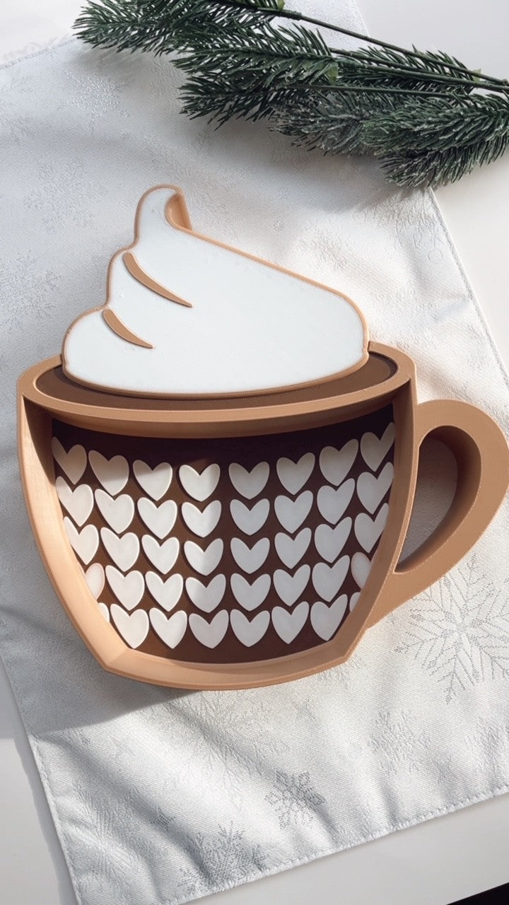 Hot Chocolate Mug Tray Set and Fizzy Potion