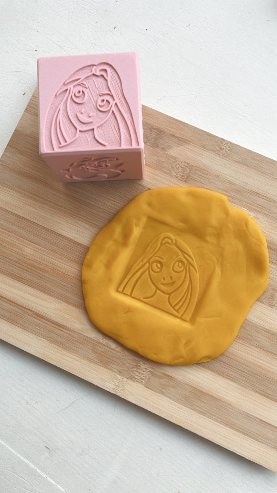 Chunky Princess Stamper Cube