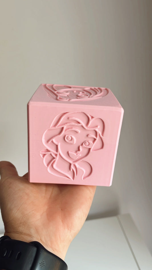 Chunky Princess Stamper Cube