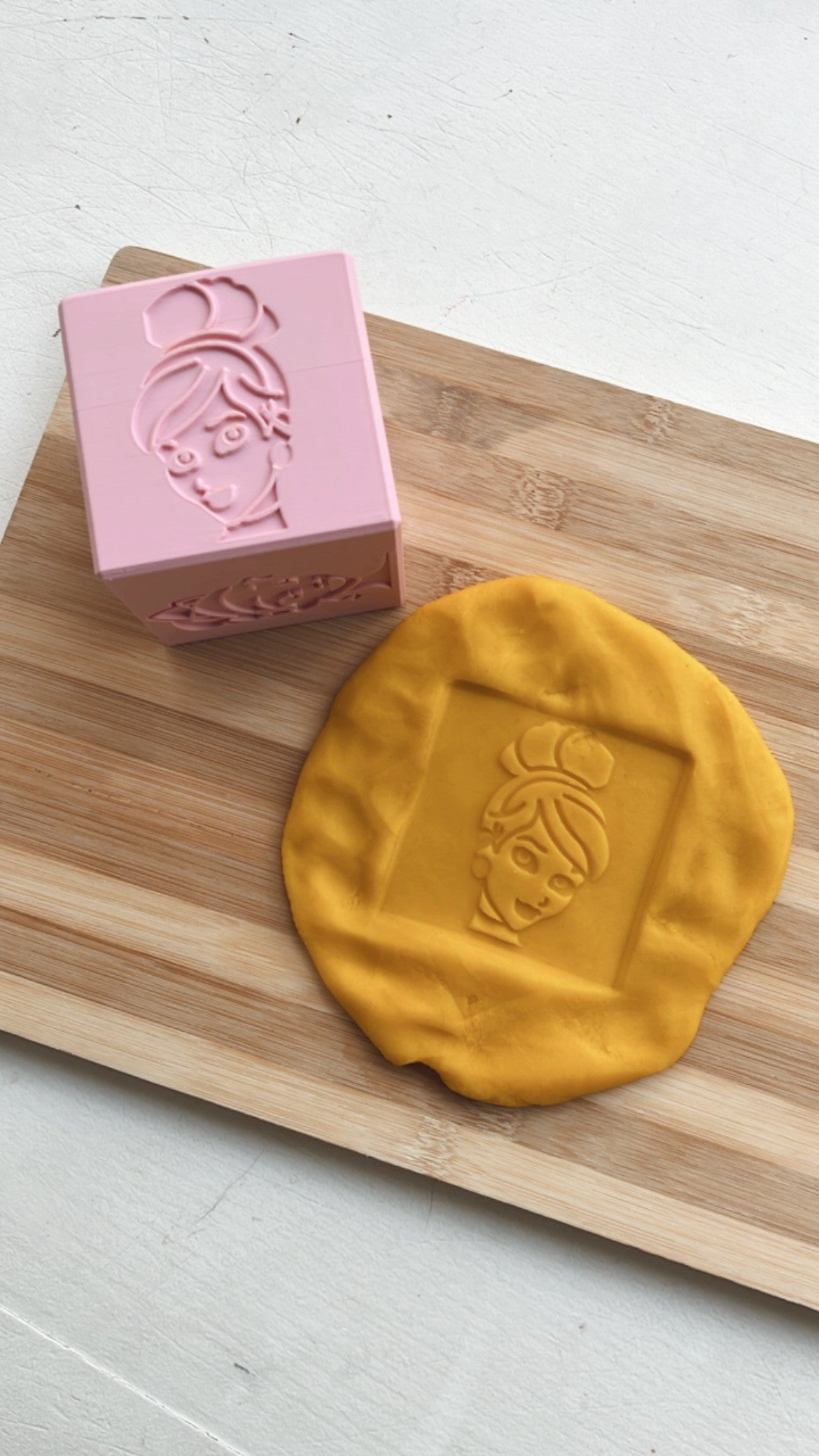 Chunky Princess Stamper Cube